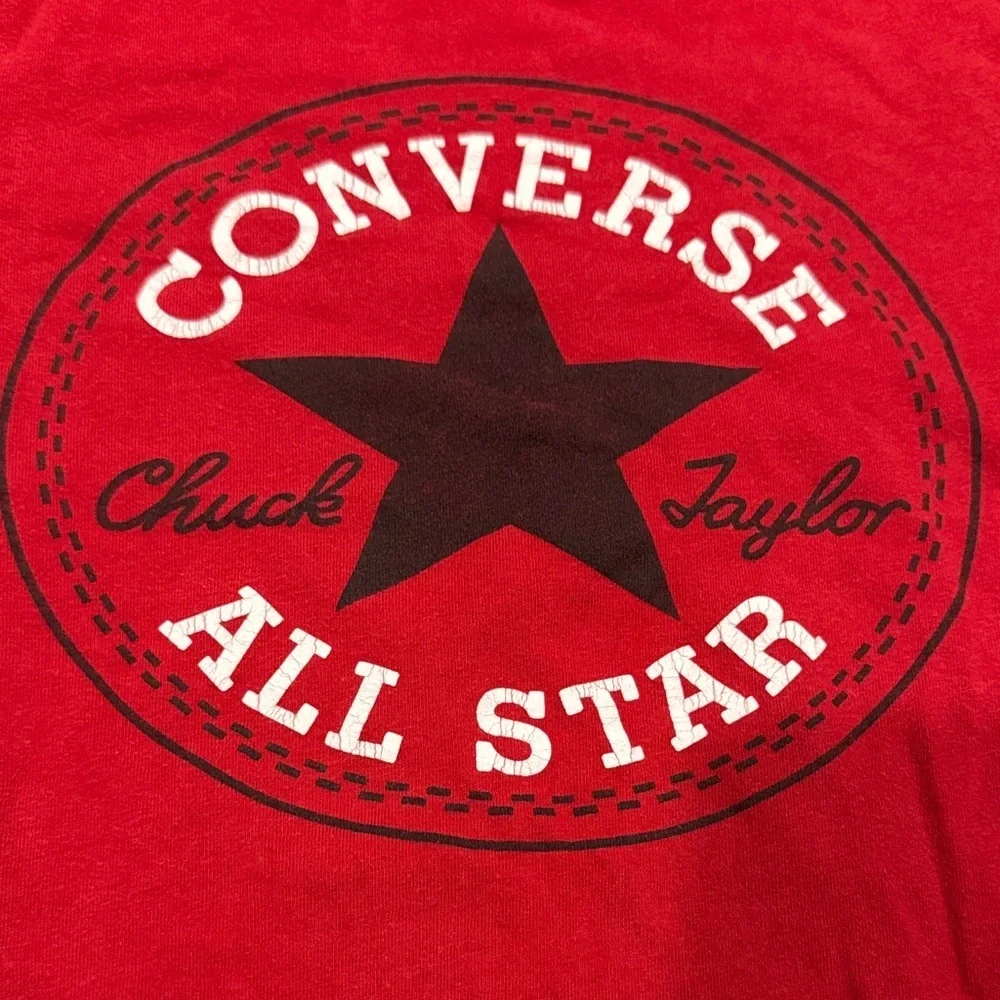 Converse red all